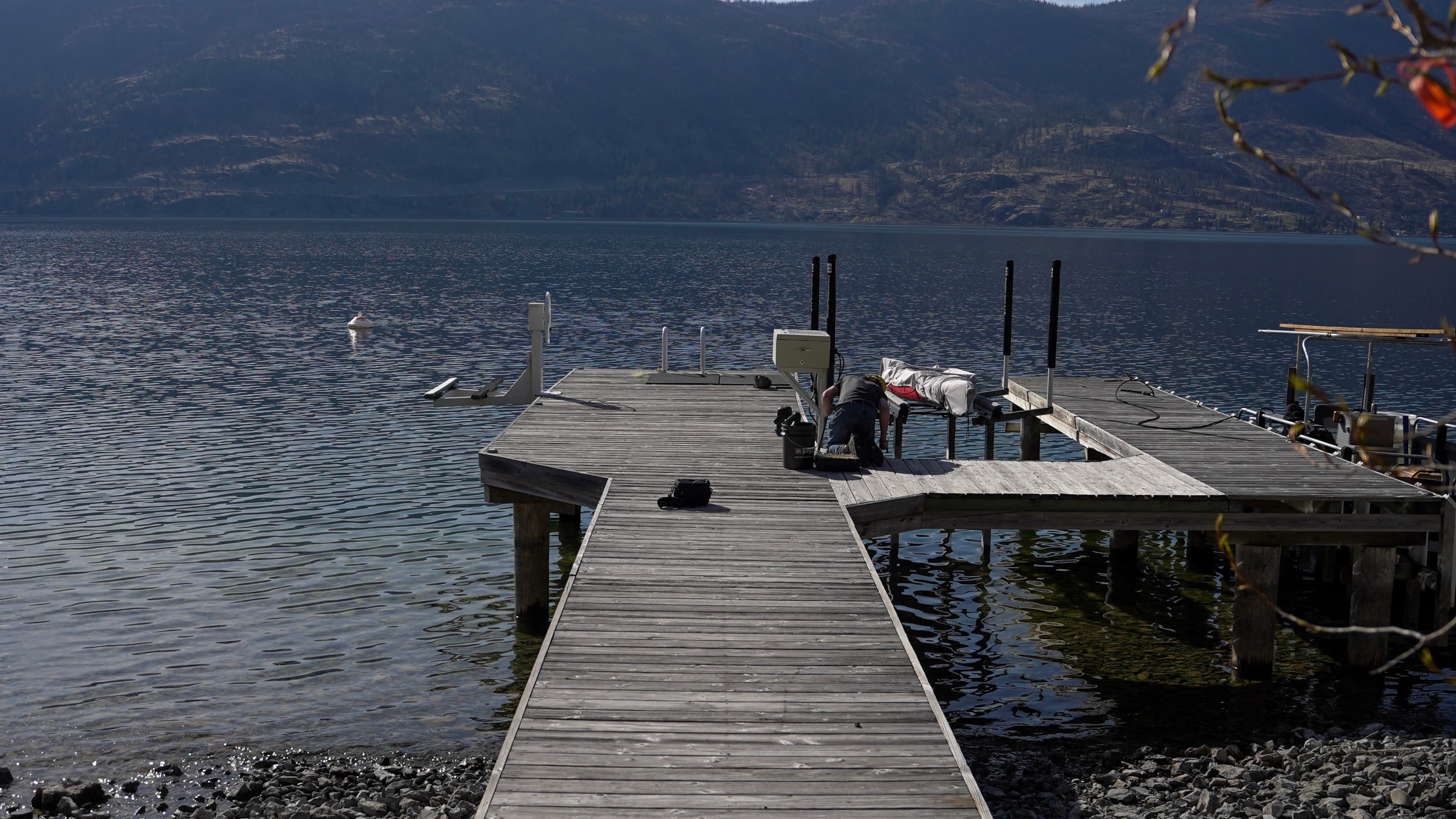 Dock before restoration