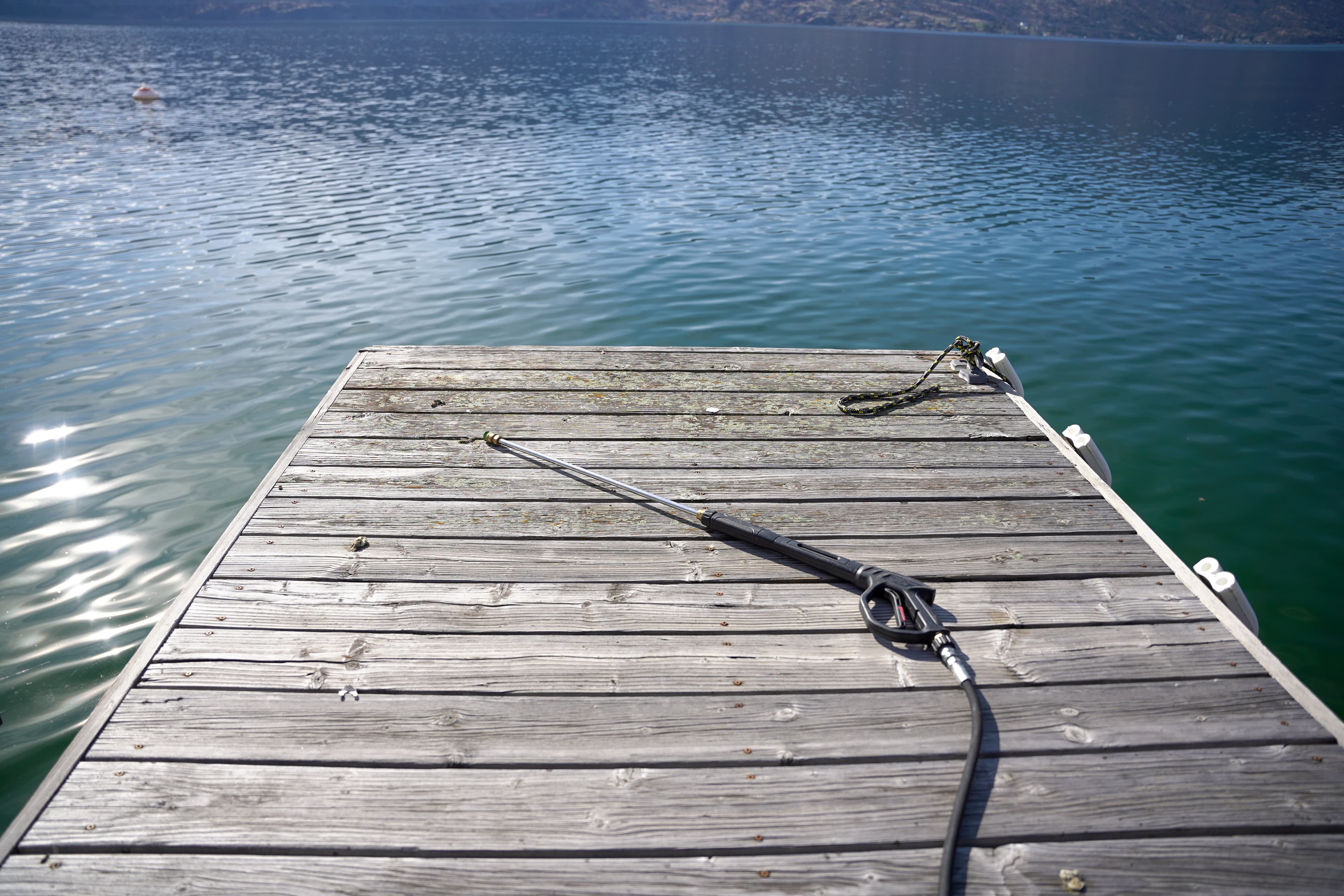 Dock restoration - before